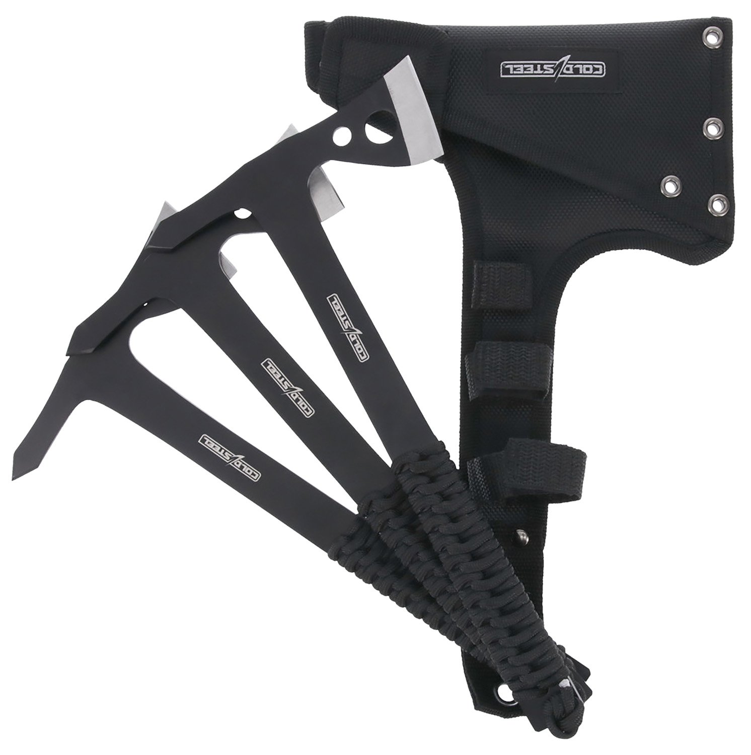 Cold Steel CSTH175AX3PK Throwing Axes 1.75" 420 SS Black Oxide Set of 3 - Cold Steel