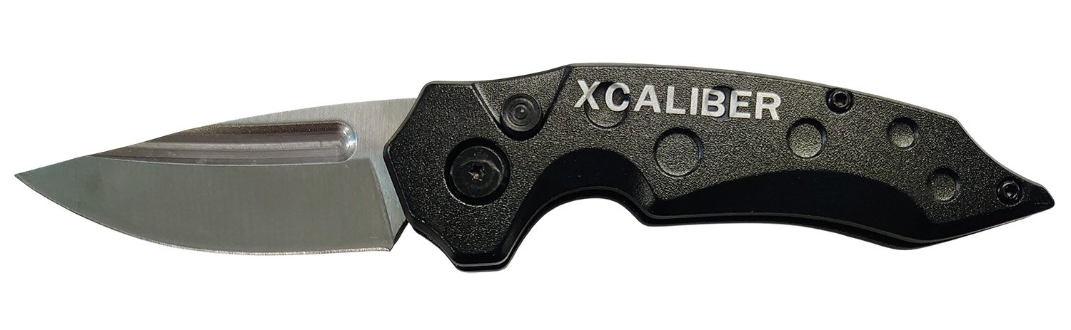Xcaliber Switchblade 2.41in Folding Drop Point D2 Steel 4.15in Handle - XCALIBER - 728881687621 FLDR