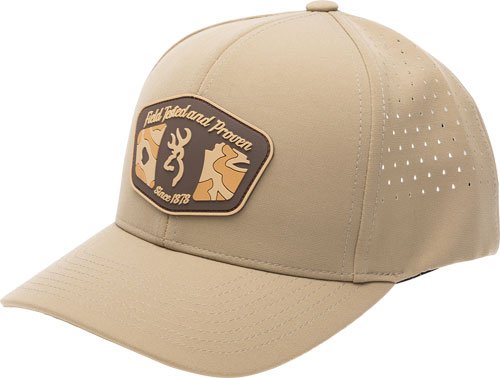 BROWNING CAP DUCK RIVER DIECUT MESH PANELS VINTAGE TAN