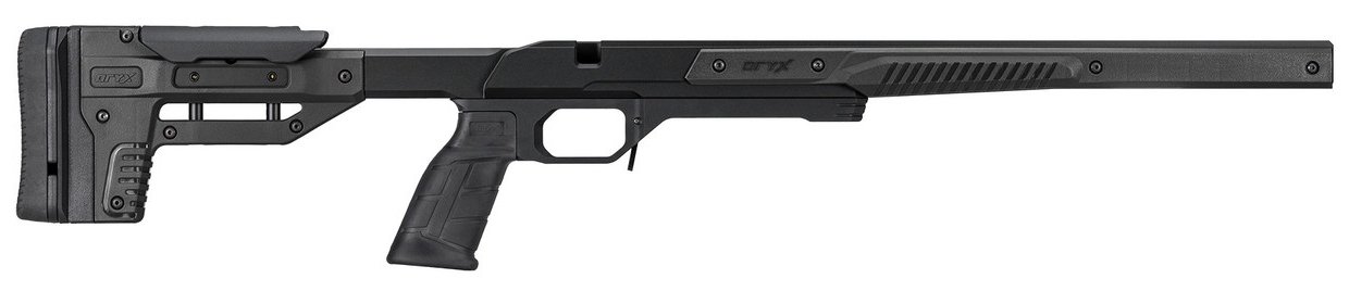 Mdt Sporting Goods Inc 106018BLK Oryx Sportsman Black Aluminum Remington 700/ Short Action 32.25"