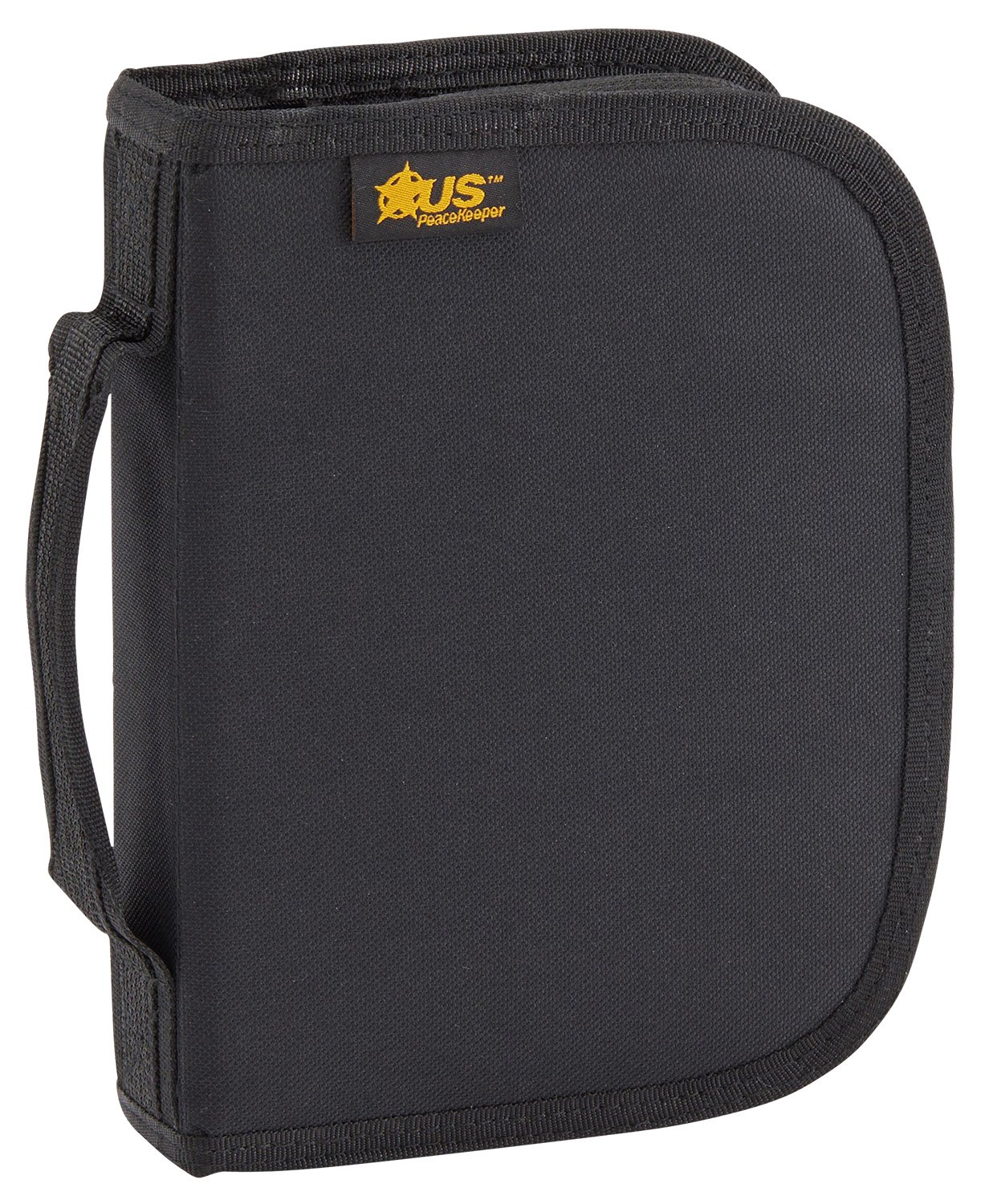 US PeaceKeeper P26308 Micro Handgun Case Black Polyester Water Resistant - USP - BLACK