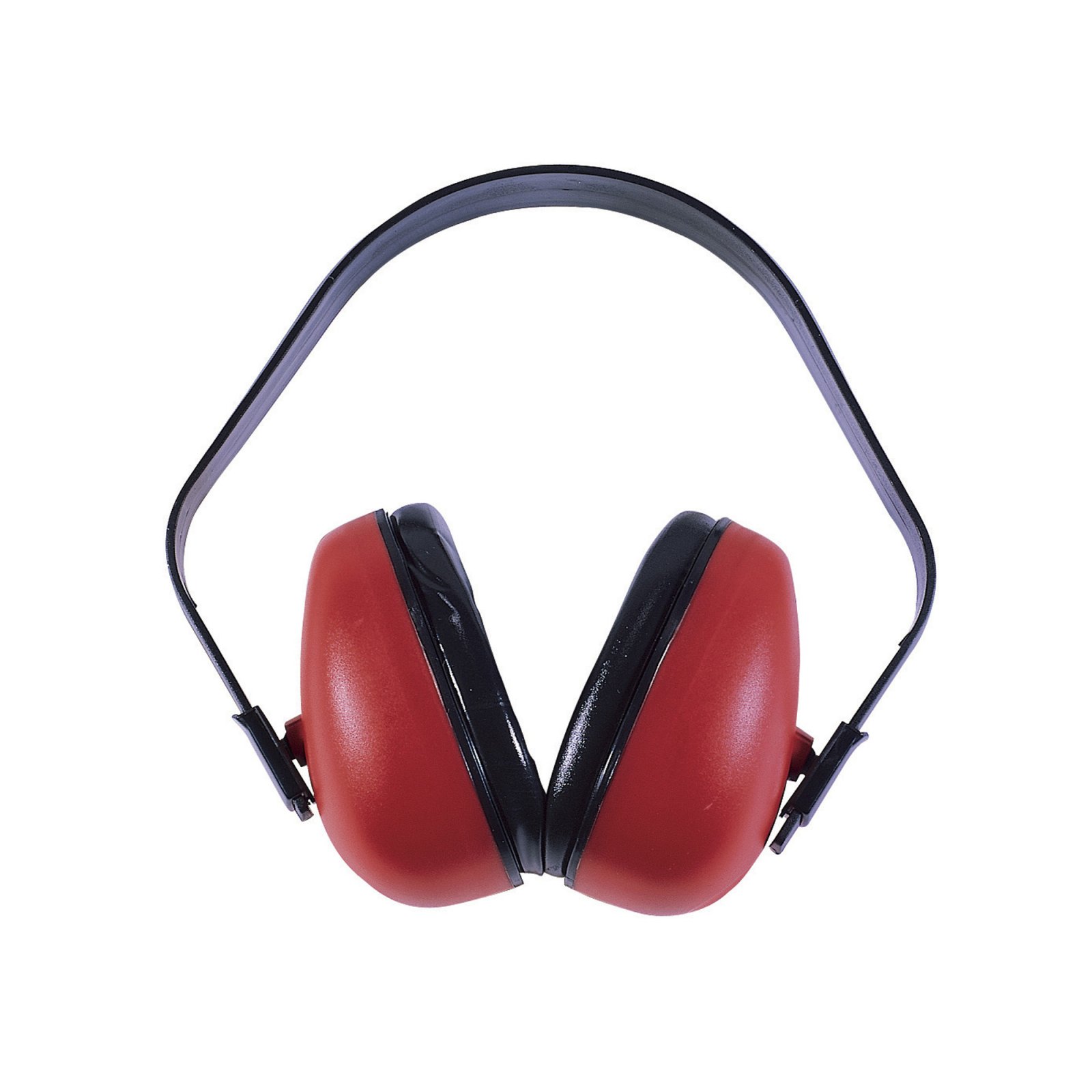 Radians DF0310HC Earmuff Polymer 23 dB Over Head Black Red Adult Pair