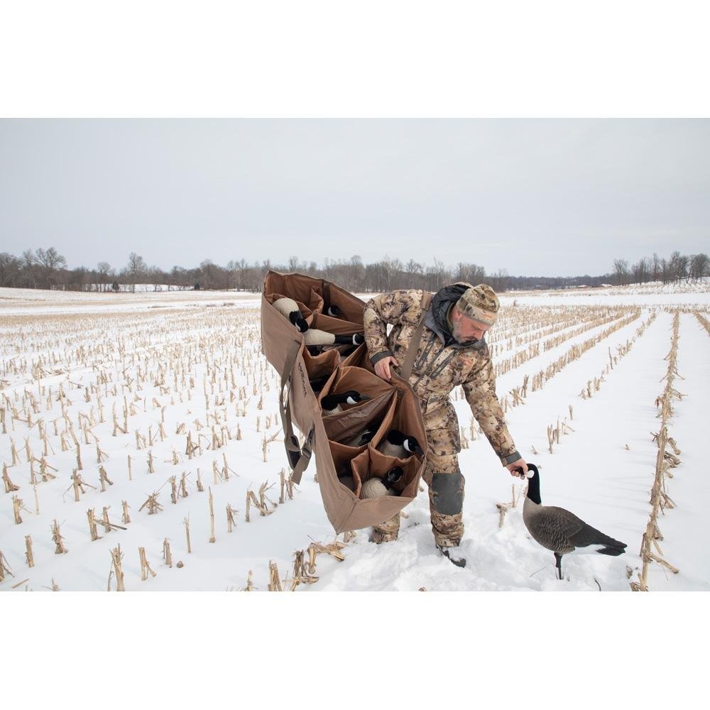 Higdon Outdoors 37169 X Slot Goose Decoy Bag, 3-12 Adjustable Slots