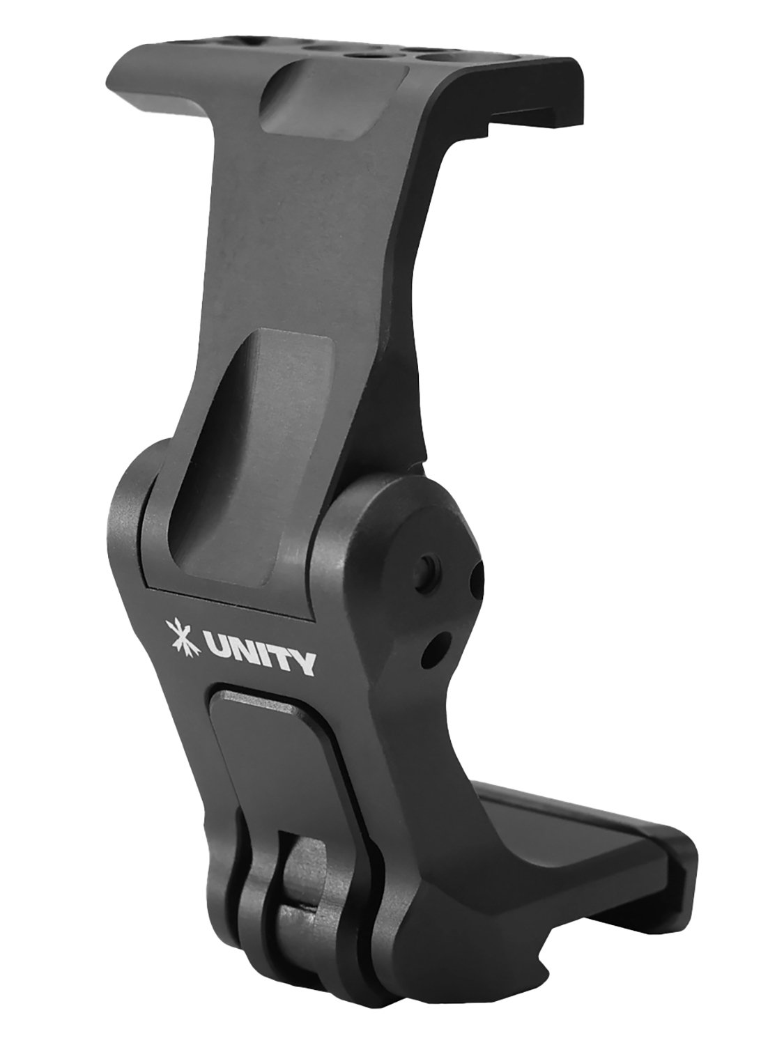 Unity Tactical FAST Magnifier Mount 2.26" Height Anodized Black FST-OMB