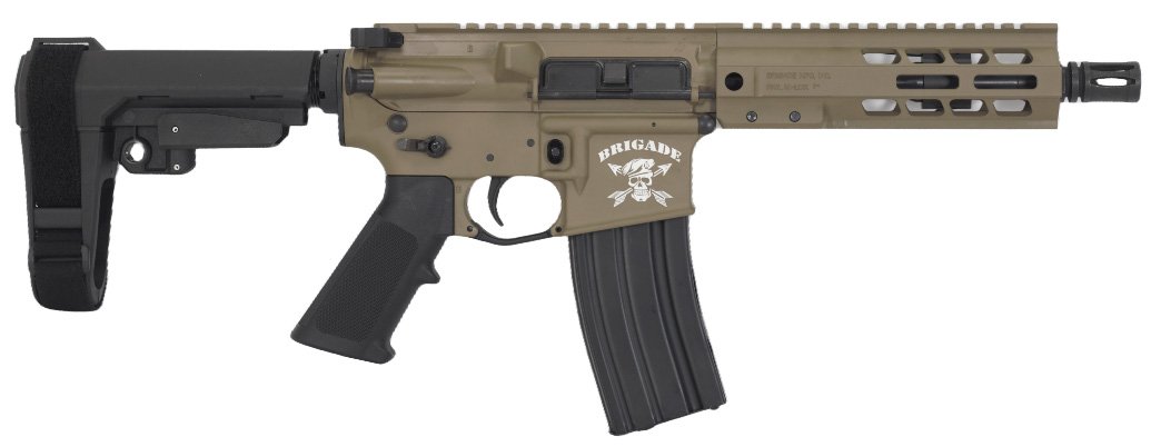 BRIGADE BM-15 5.56 7.5 FDE SBA3 MLOK A2 - Brigade Manufacturing - 5.56 NATO