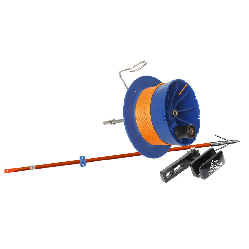 Fin Finder 811314027221 Bowfishing Package with Sidewinder Reel RH/LH