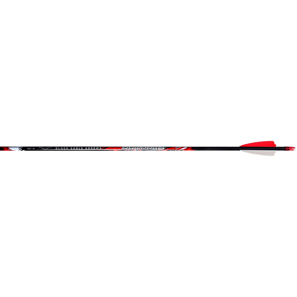 Black Eagle 33829 Rampage Arrows .003 250 2.5" Shield Cut 6-Pack - Black Eagle