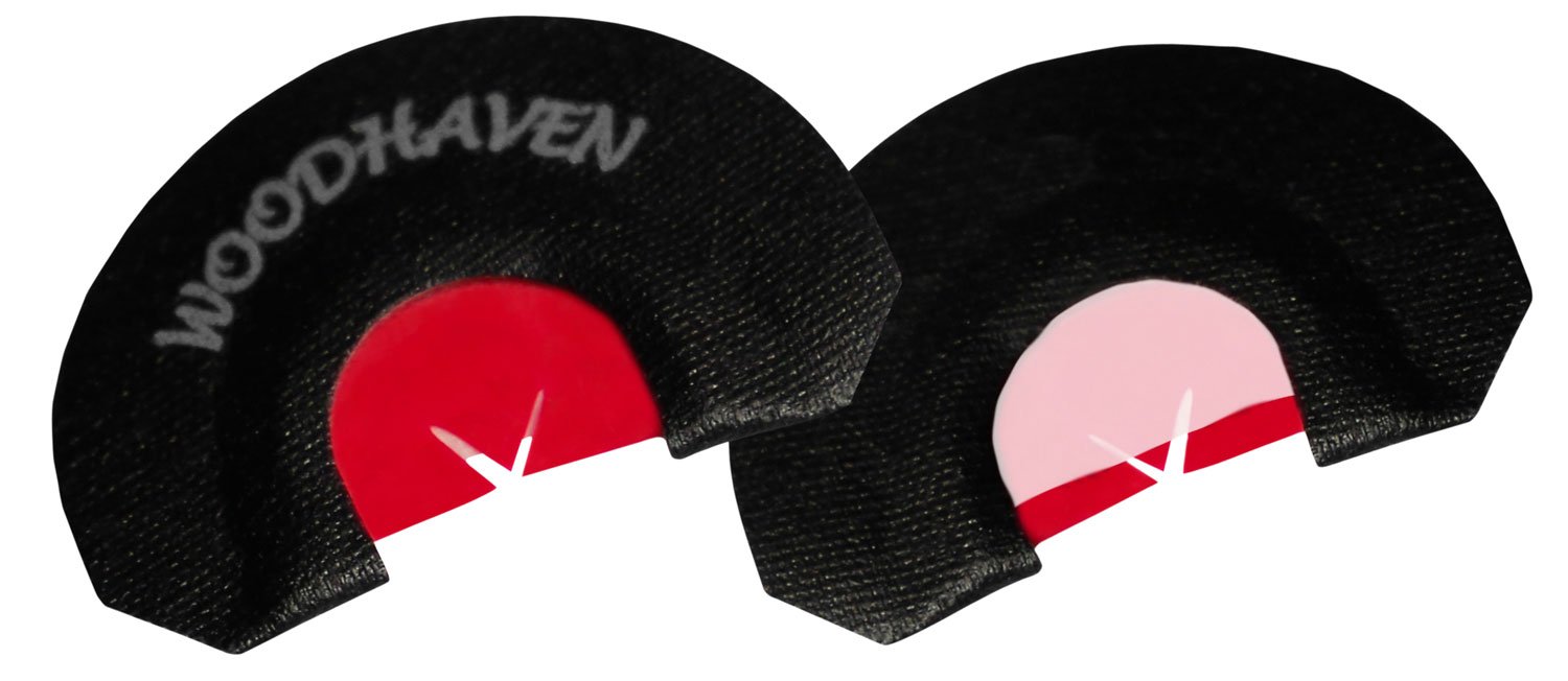 Woodhaven WH302 Red Ninja Power V Diaphragm Call Triple Reed Turkey Call - Woodhaven Calls - TURKEYS