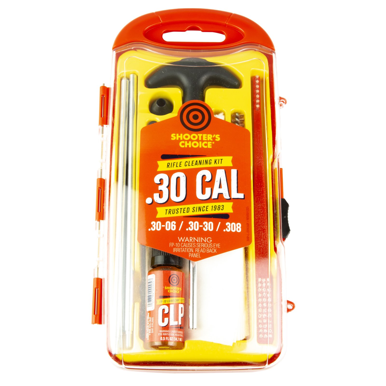 Shooter's Choice 30 Caliber Rifle Cleaning Kit with Brass Components