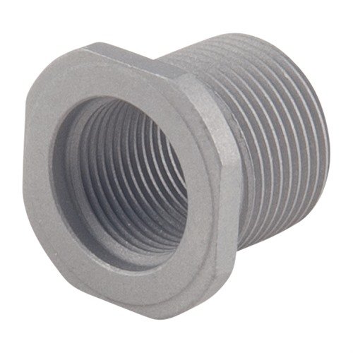 Precision ARMAMENT THREAD ADAPTER 1/2-28 TO 5/8-24 STAINLESS STEEL