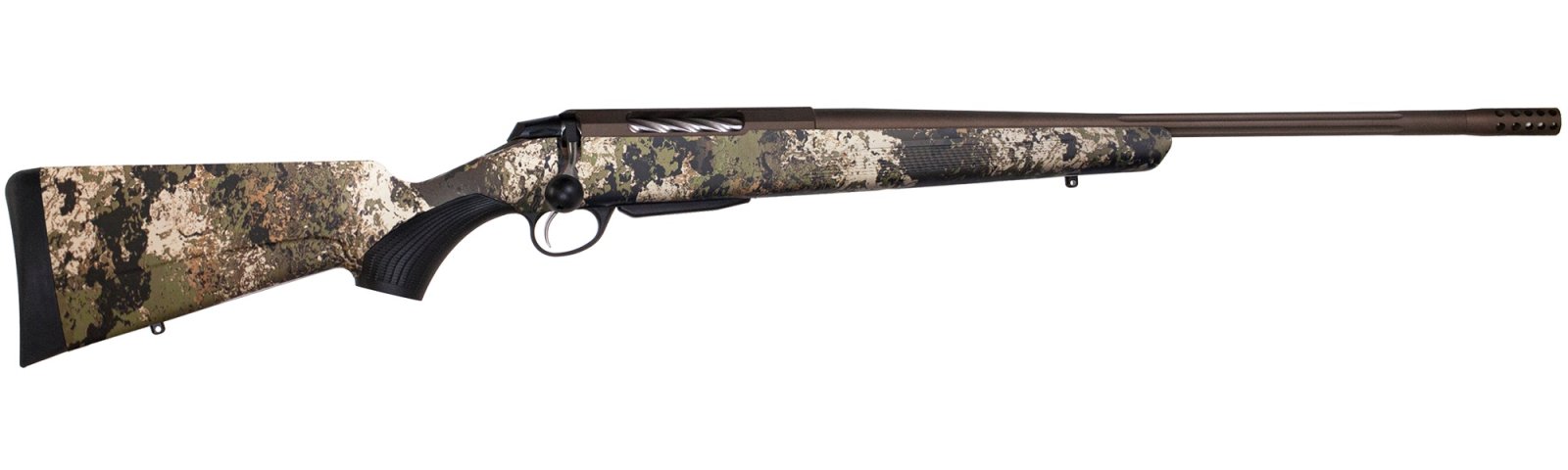 Tikka JRTXVW318 T3x Lite 270 Win 3+1 22.40" Midnight Bronze Cerakote...