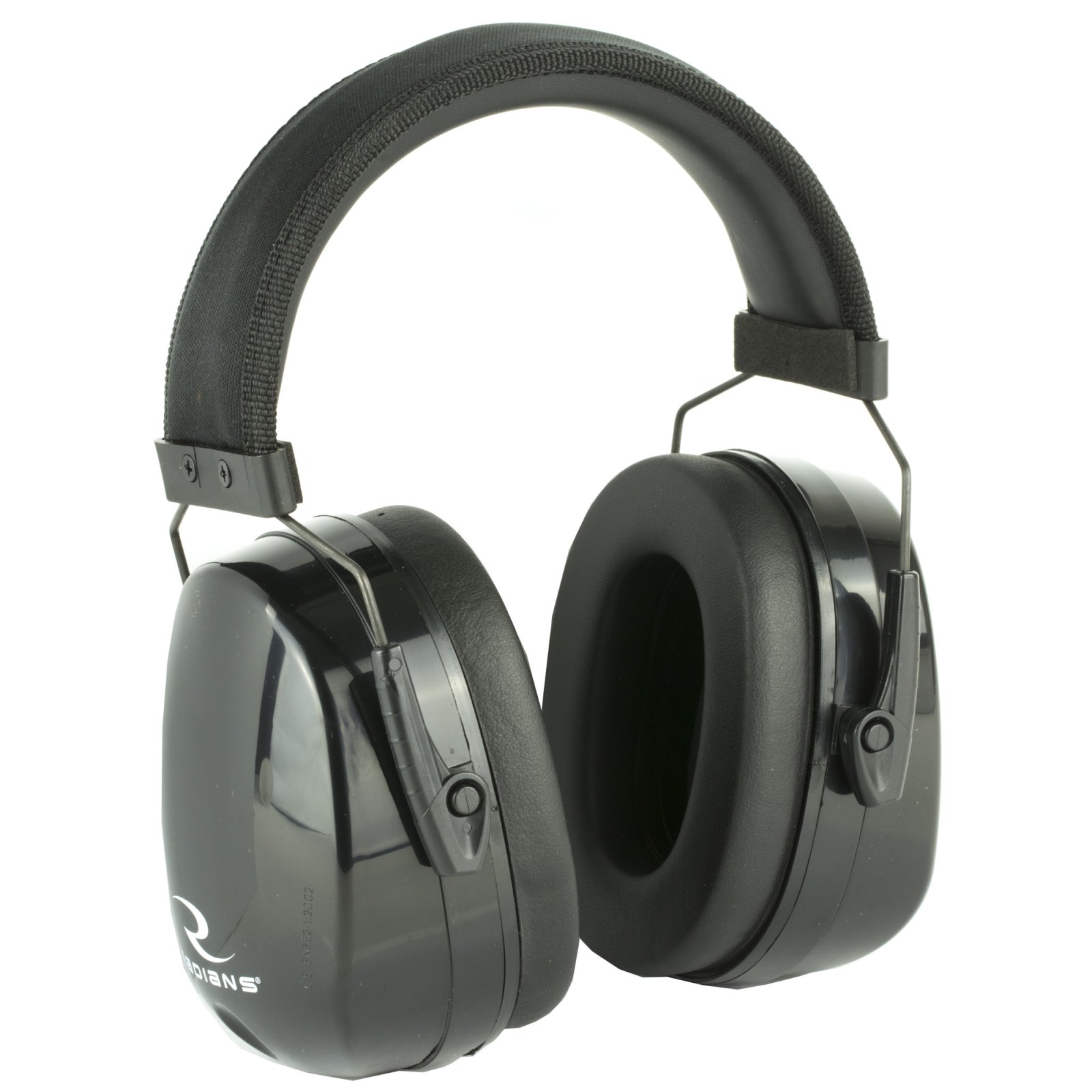 Radians Maximus MX0100CS Black Earmuff with Earplug Combo, NRR 38 dB Noise Reduction, Premium Padded Headband - Radians