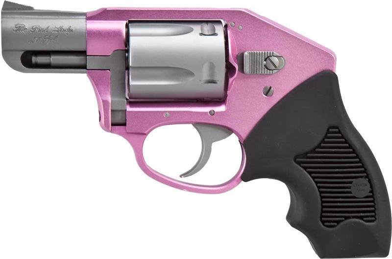 CHARTER ARMS Chic Lady DAO 38 Special 2in 5rd Pink Hi-Polish Revolver 53852 - CHARTER ARMS - 38 Special