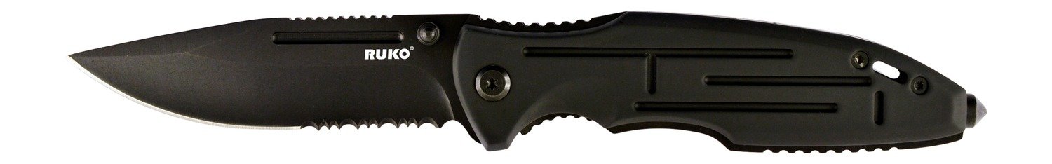Buy RUKO RUK0153 440A Black Anodized Folding Knife online