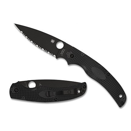 Spyderco C244SBBK Native Chief Black Lightweight Knife