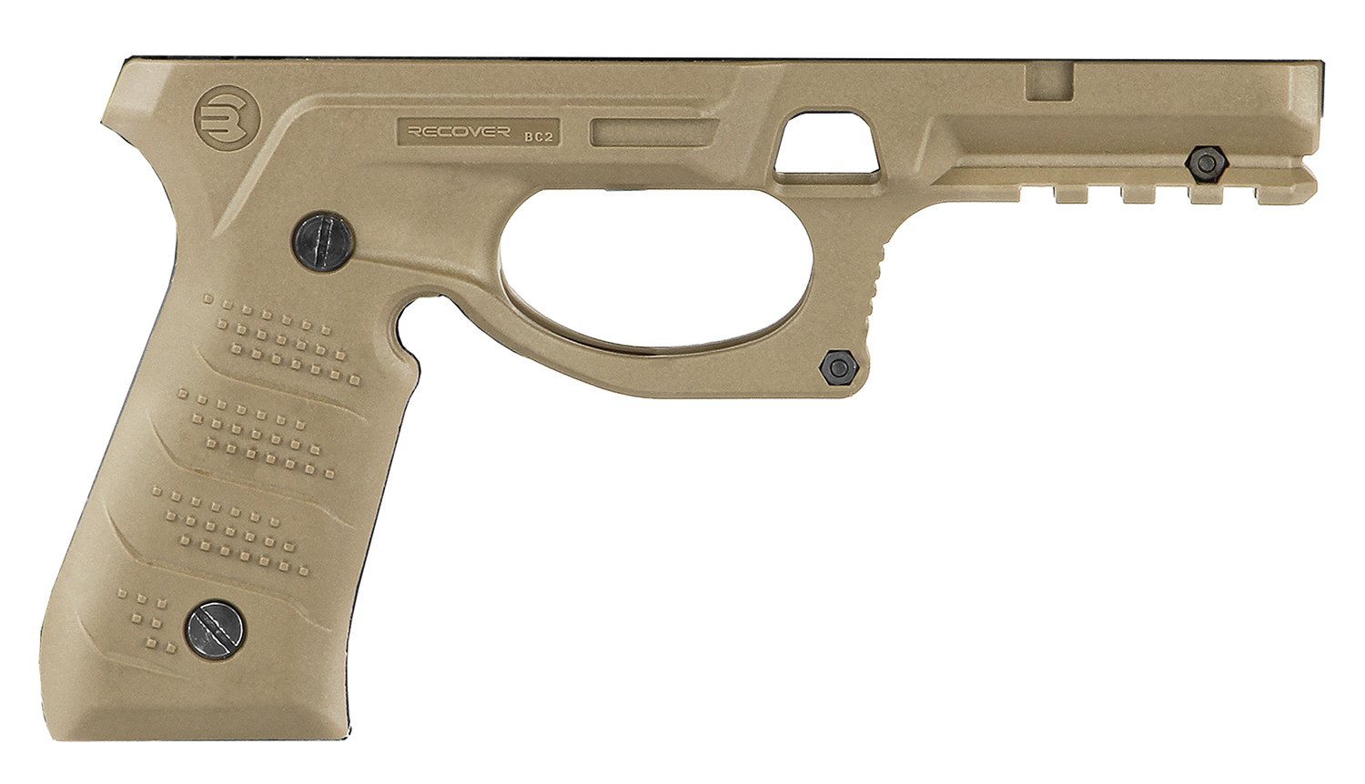 Recover Tactical BC202 Tan Grip & Rail System for Beretta 92 M9 Models
