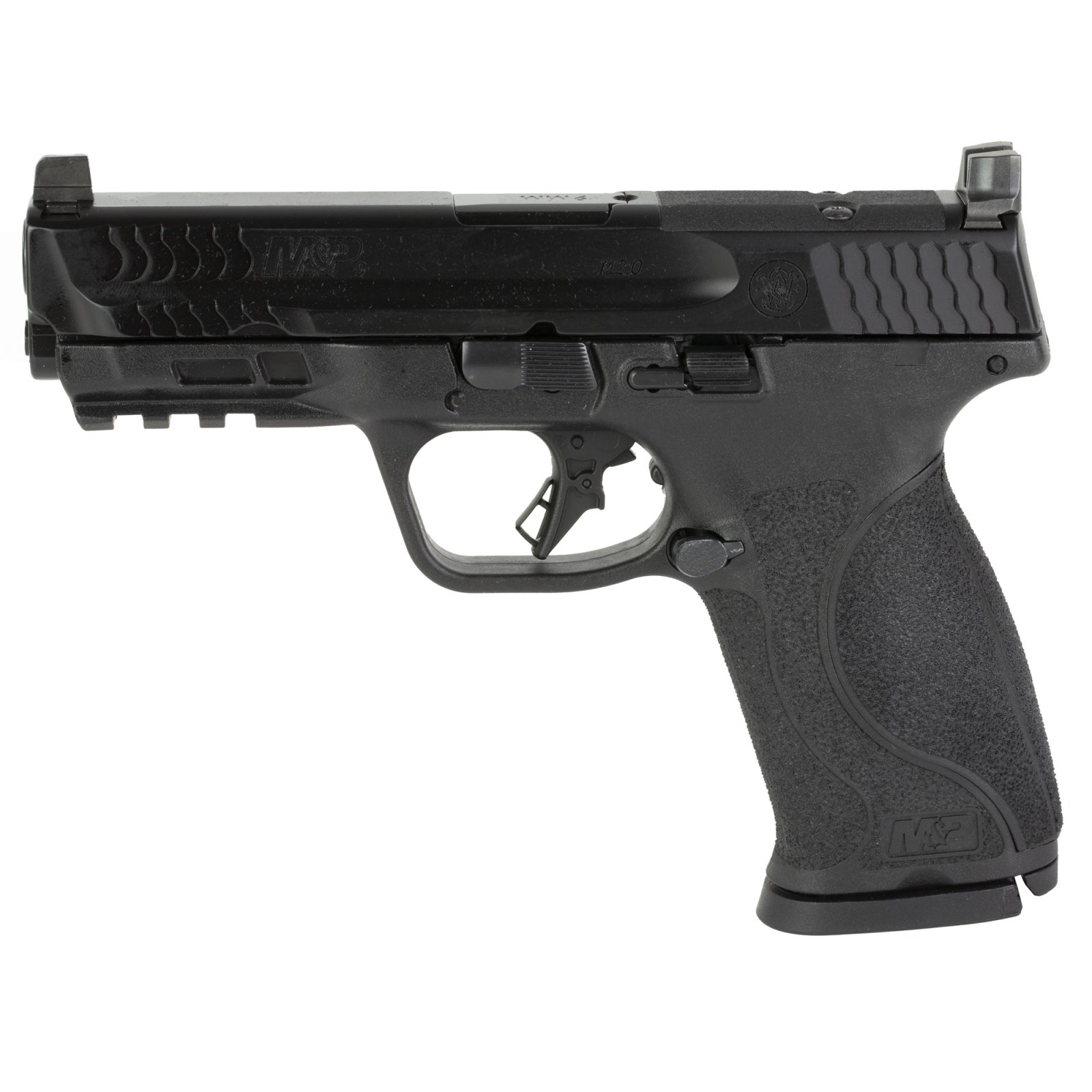 Smith & Wesson M&P M2.0 9mm 4.25 in Black Armornite 17+1 Striker-Fired - Smith & Wesson - 9mm