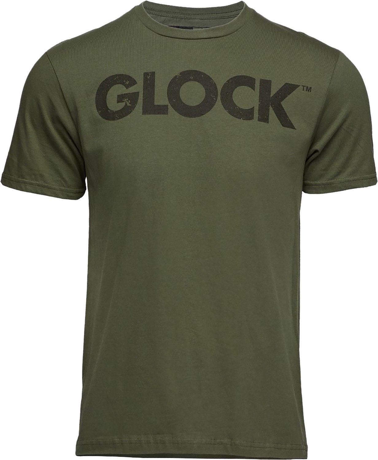 Glock Ap96157 Caliber TEE Military Green Ringspun Cotton Short Sleeve