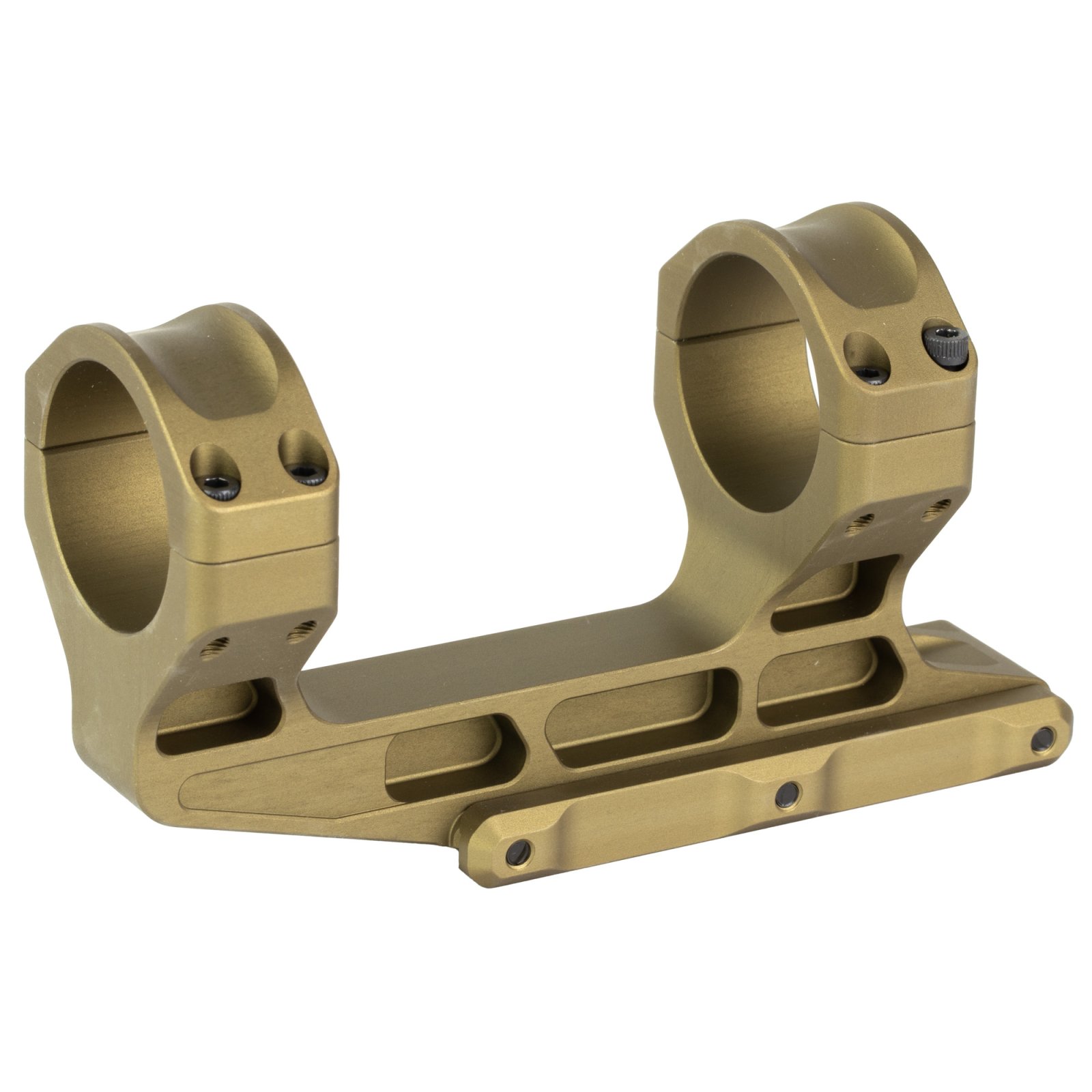 Unity Tactical FSTS34205F 34mm Scope Mount 2.05 in Flat Dark Earth Aluminum