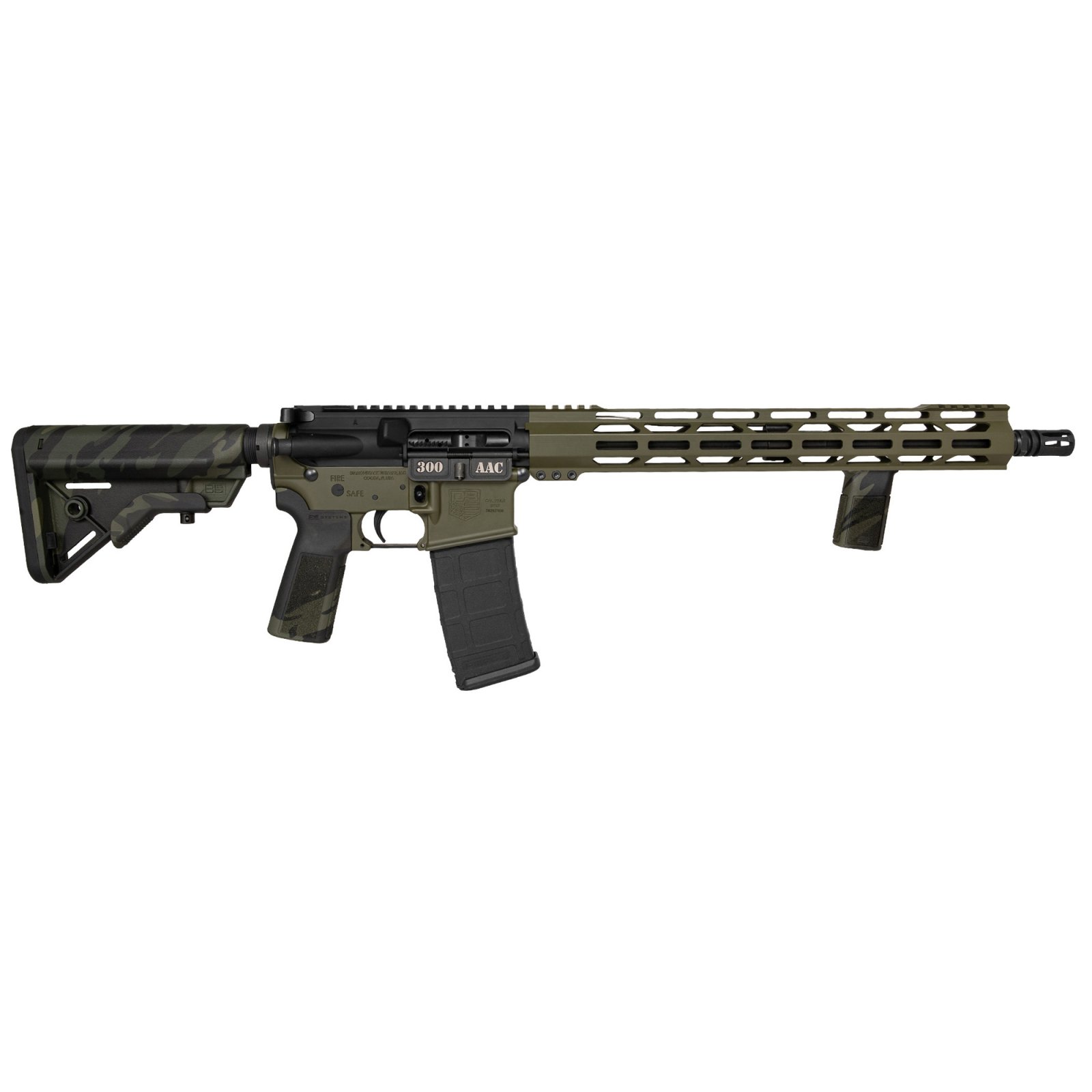 Diamondback DB15 300BLK 30Rd 16in OD MCB Tactical - Diamondback Firearms - 300 BLACKOUT