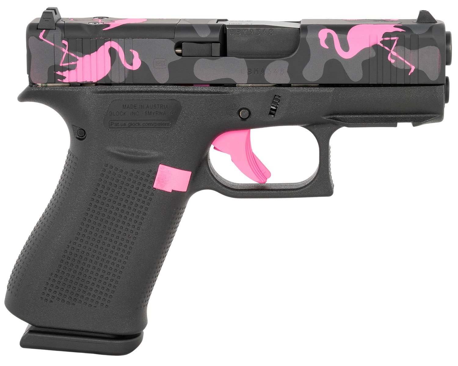 Glock PX4350204FRMOSMM G43X MOS 9mm 10+1 3.41" Barrel Black Slide