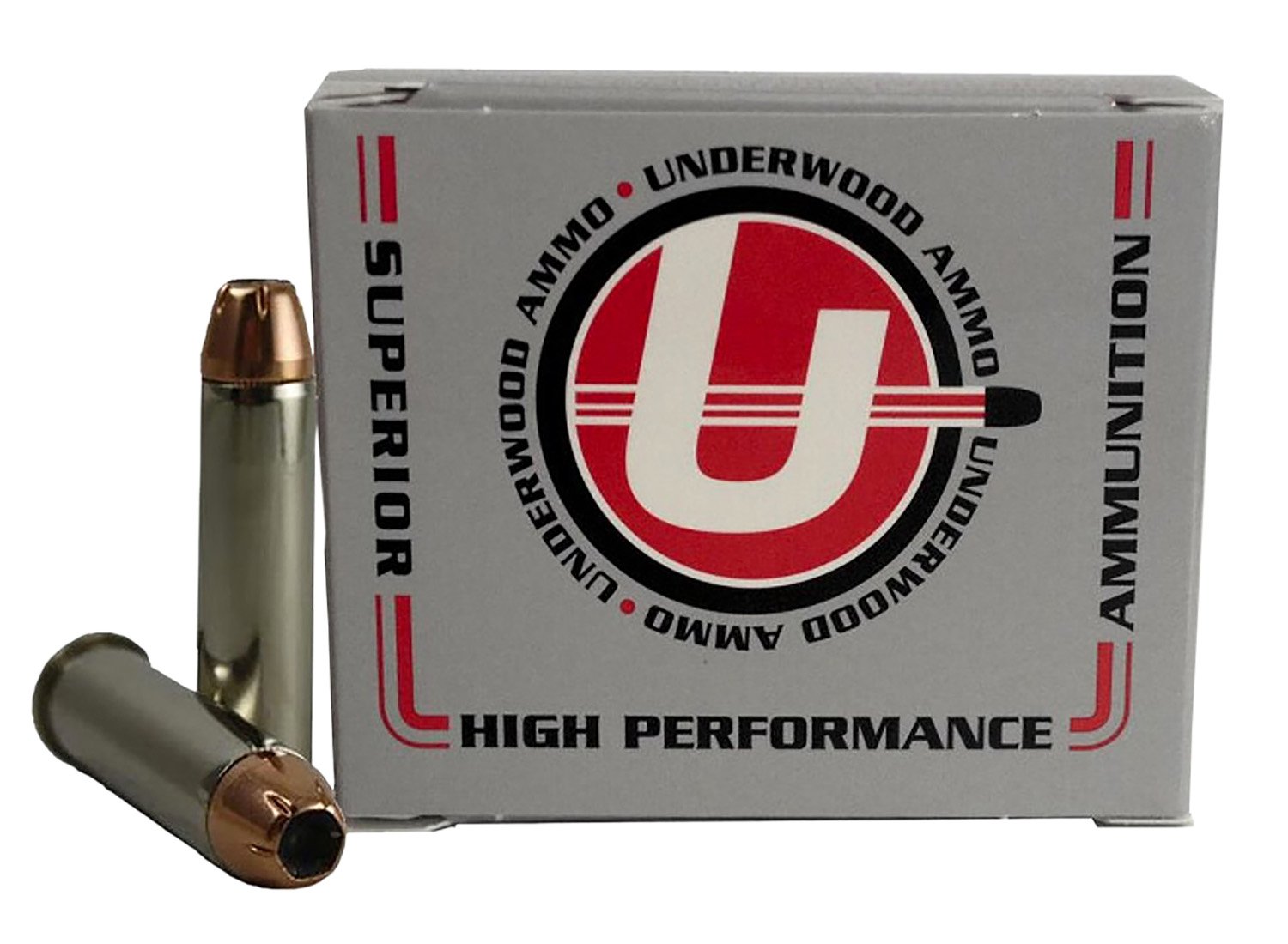 Underwood Ammo XTP 357Mag 158gr JHP 20 Rounds Nickel-Plated Brass - Underwood Ammo - .357 MAGNUM