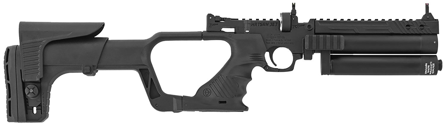 Hatsan HG2JET177 Jet II Air Rifle .177 Cal Black Side Lever PCP 3.5 lbs - HATSAN - SIDE LEVER