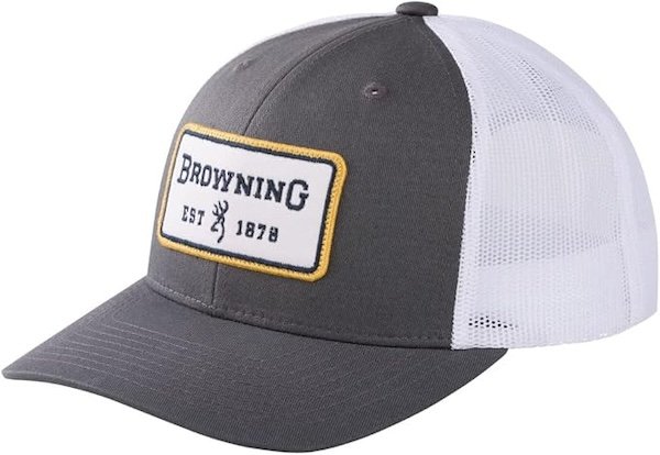 Browning BRN Cap Wallow Mesh Back Gray 308788691 - Browning