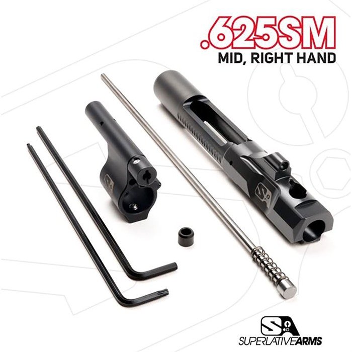 Superlative Arms SABO-PS-RFD-M625SM AR-15 Piston System .625" Gas Block - Superlative Arms