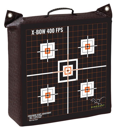 Buy Rinehart 57111 X-Bow Bag Target, Dual Layered, MOA Grid, 450 FPS online