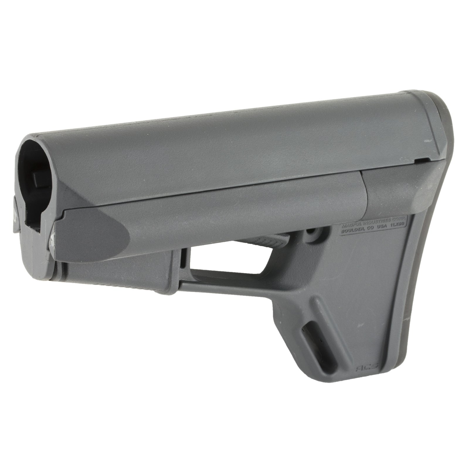 Buy Magpul MAG370-GRY ACS Stock Mil-Spec Gray with Storage Compartments online