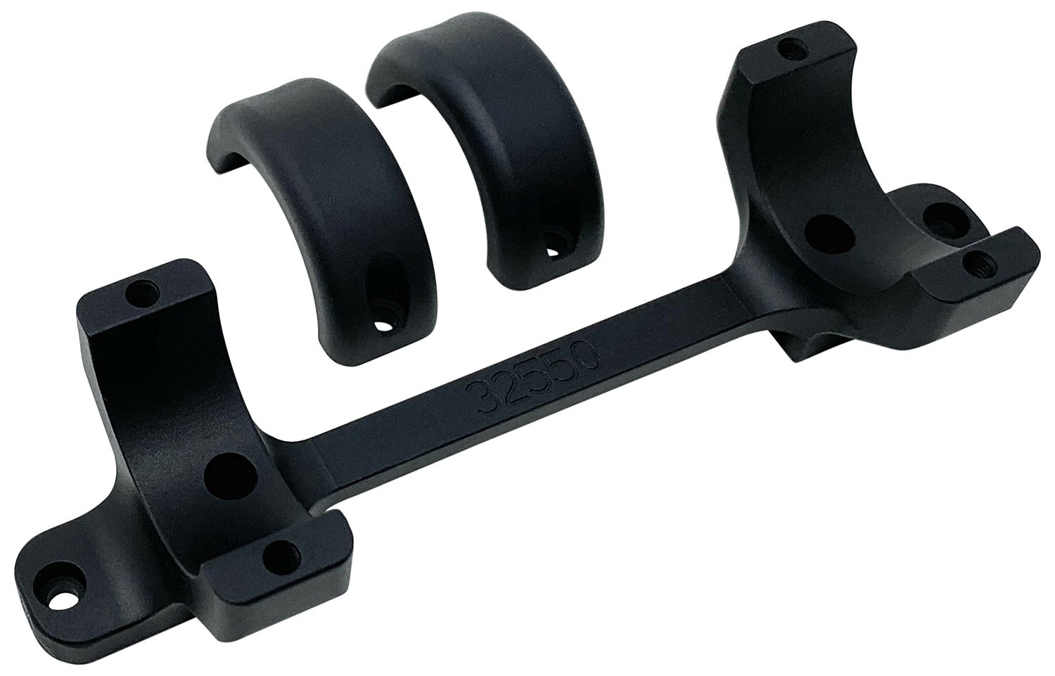 Buy DNZ Mount 30mm High Black Finish Fits Tikka T3 32550 online