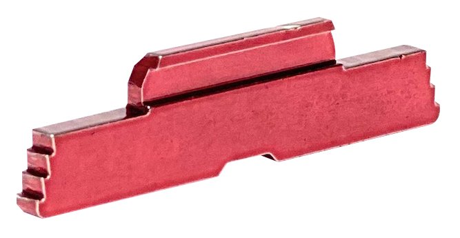 Cross Armory CRG5SLRD Slide Lock Extended for Glock Gen1-5/P80 Red Steel