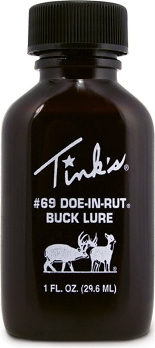 Tink's #69 Doe-In-Rut Buck Lure 1oz Natural Estrous Urine - Tink's