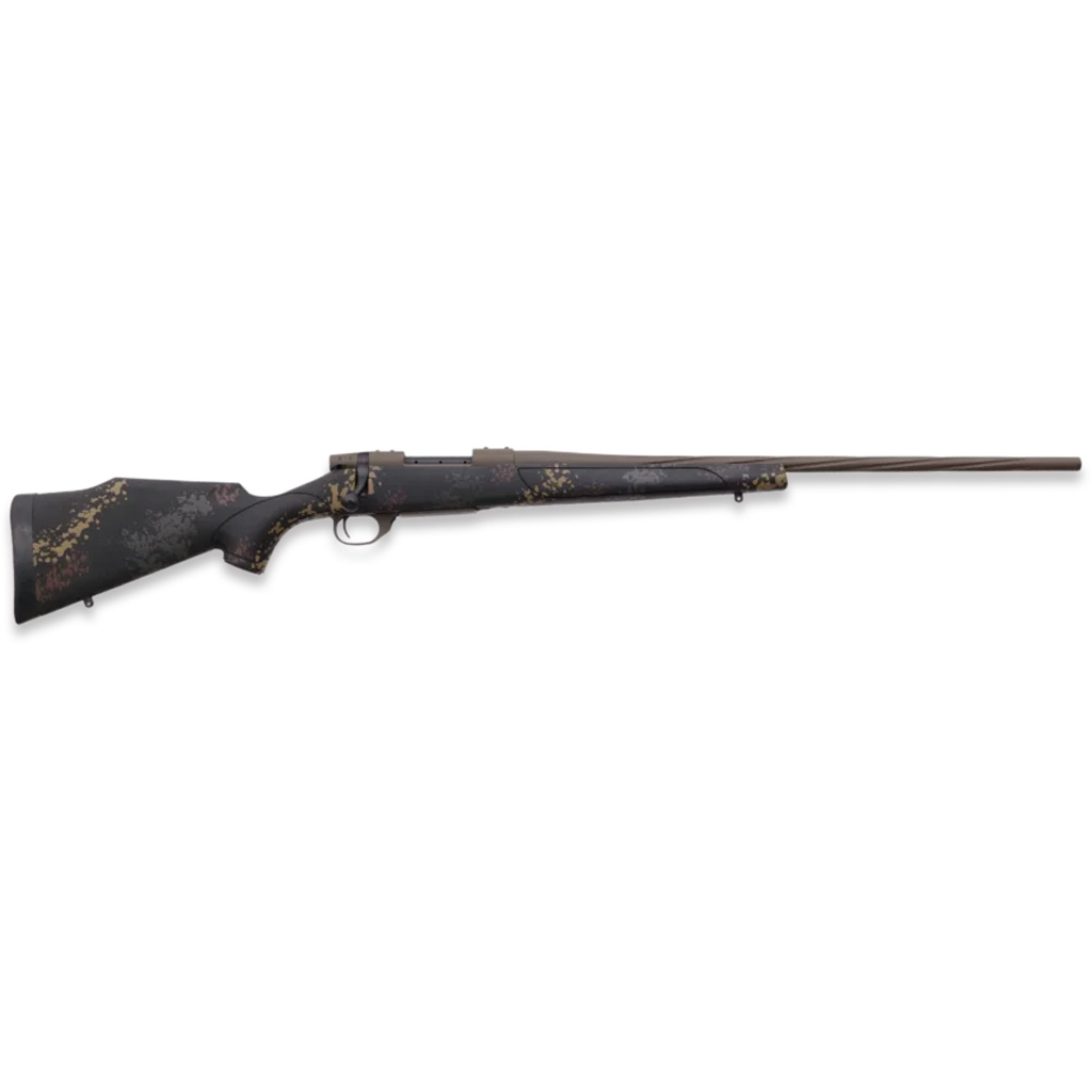 Weatherby Vanguard Talus Rifle 300 Win Mag 26 in. Black and Camo Fluted 3 rd.