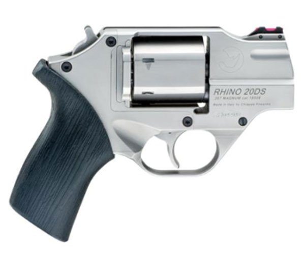Chiappa Rhino 200DS 357 Chrome, 2-Inch Barrel, 6-Round Capacity by Chiappa Firearms USA Ltd, Model CF340.218