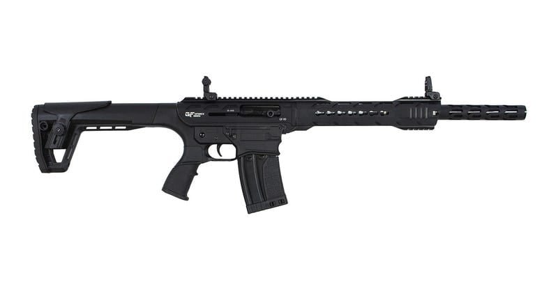 GForce Arms GF25 Semi-Auto Shotgun 12 Gauge 20" Barrel 2-5Rd Mags Black - GForce Arms - 12 Gauge
