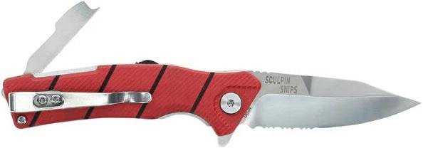 Bubba 1207202 Sculpin Snips Stainless Steel Fishing Scissors