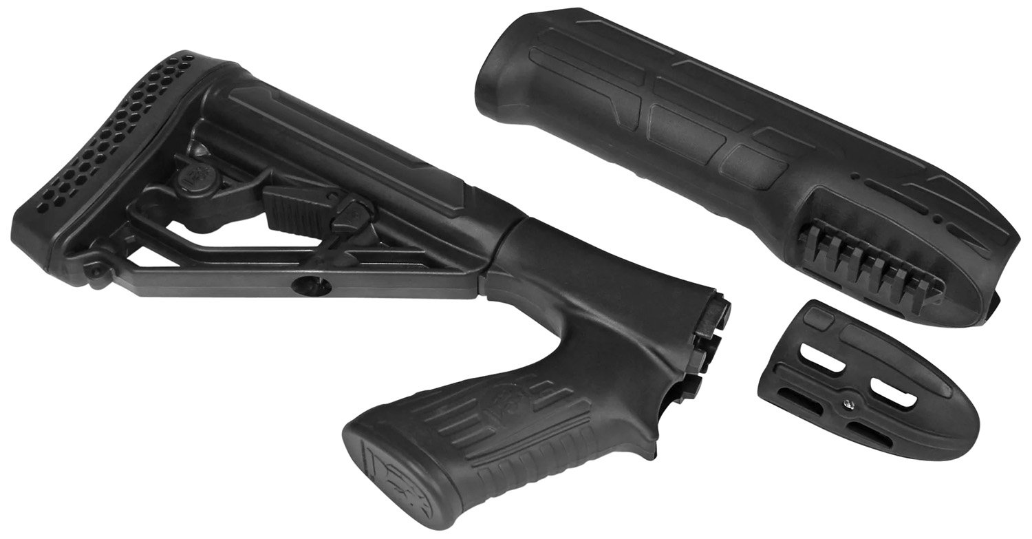 Adaptive Tactical AT02000 EX Performance Stock & Forend Black Synthetic 12 Ga