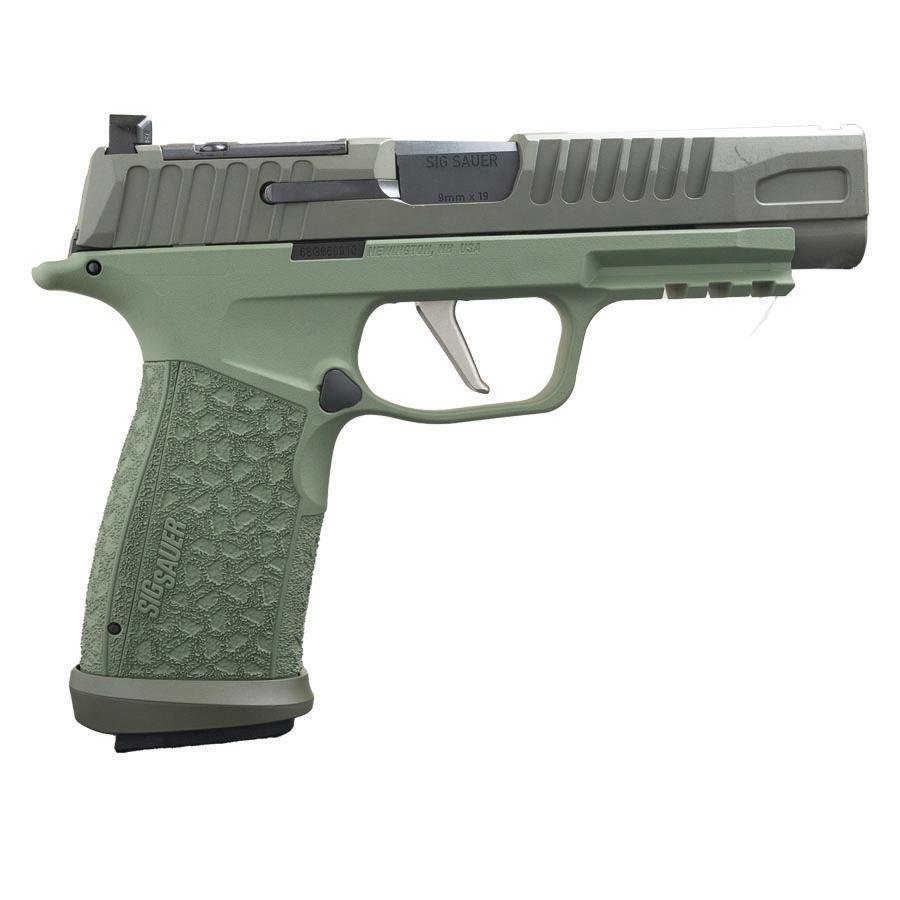 Sig Sauer P365 Fuse Two-Tone ODG Handgun 9mm Luger 21(2)&17(1)rd Magazines 4.3 Barrel LXG Front Optic Sight