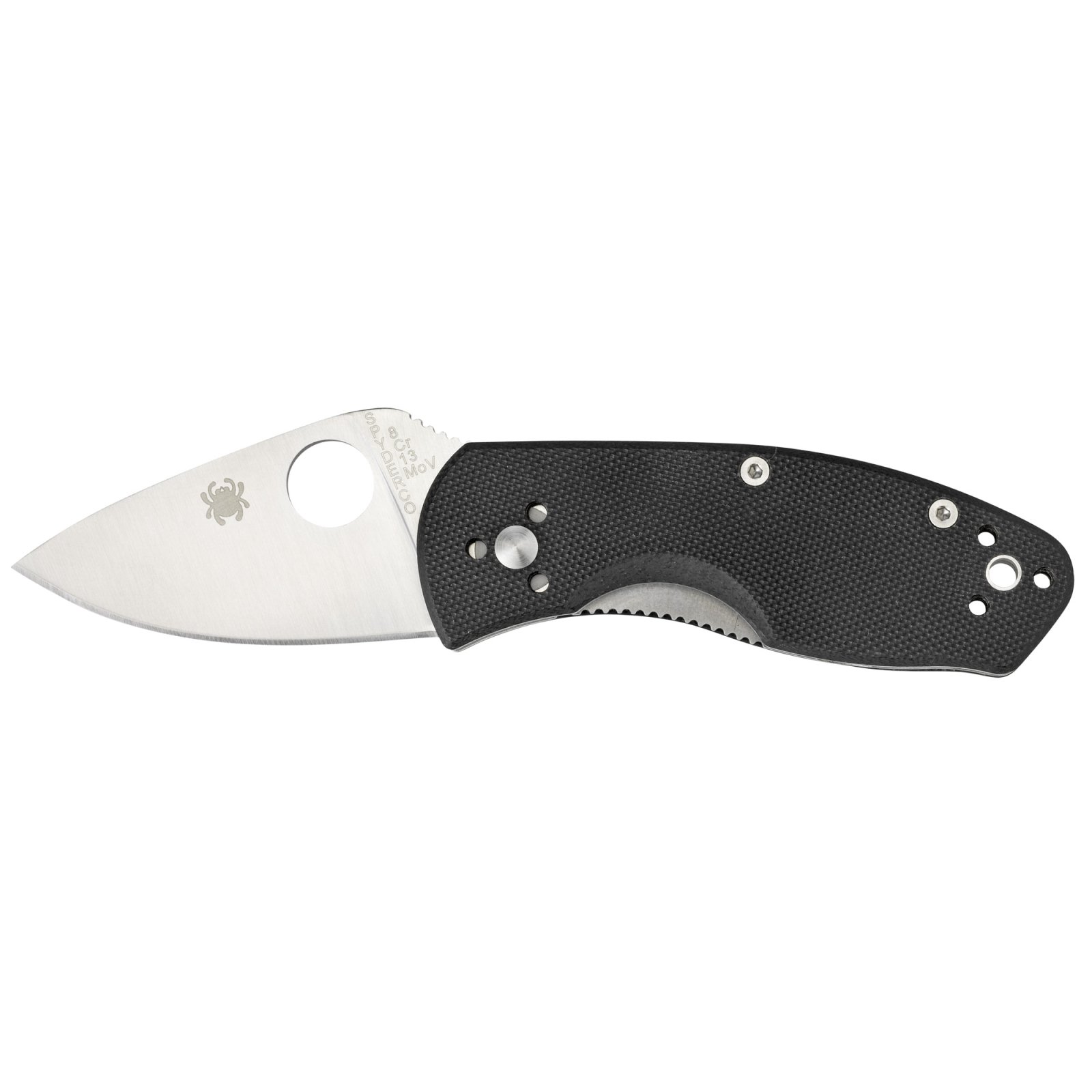 Spyderco C148GP Ambitious 2.14" Black G10 Liner Lock Knife - Spyderco