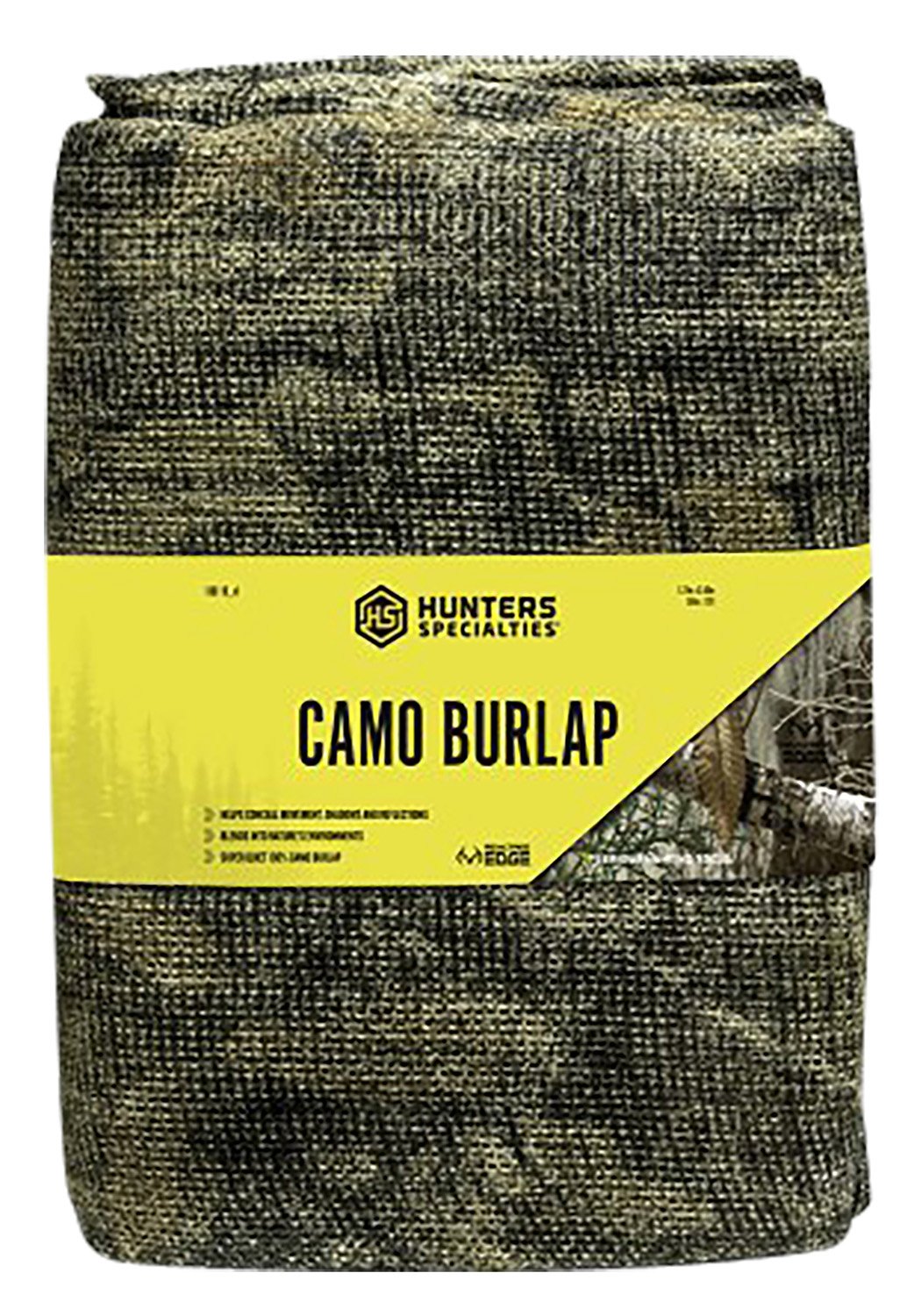 Buy Hunters Specialties Realtree Edge Burlap 54x12 Ft Camo - Natural, Durable online