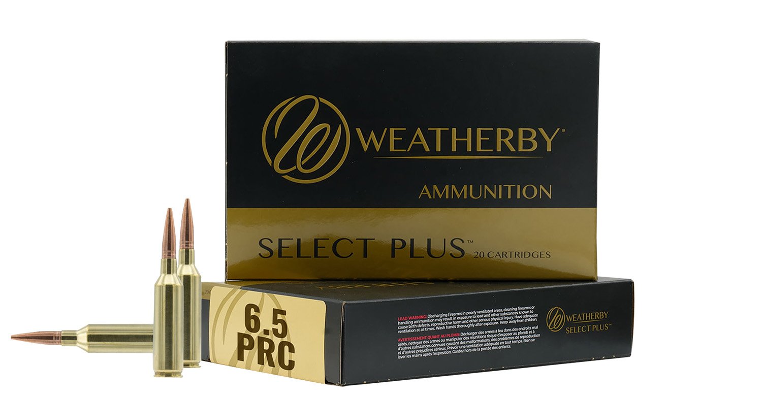 Weatherby M65PRC124HCB Select Plus 6.5 PRC 124gr Ammo - Weatherby - HAMMER CUSTOM