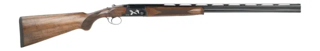 Buy Dickinson LLC Hunter Light 410 Gauge Break Open 3" 2rd 28" Black Vent Rib Over/Under Barrel, Matte Black Aluminum Receiver, Prince of Wales Turkish Walnut Stock online