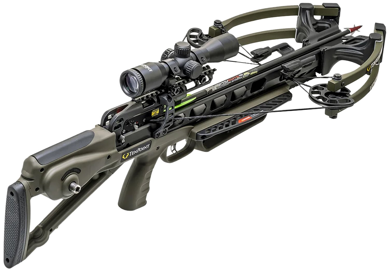 TenPoint CB240071559 Venom X ACUslide Crossbow 390 FPS Moss Green - TenPoint - VENOM X
