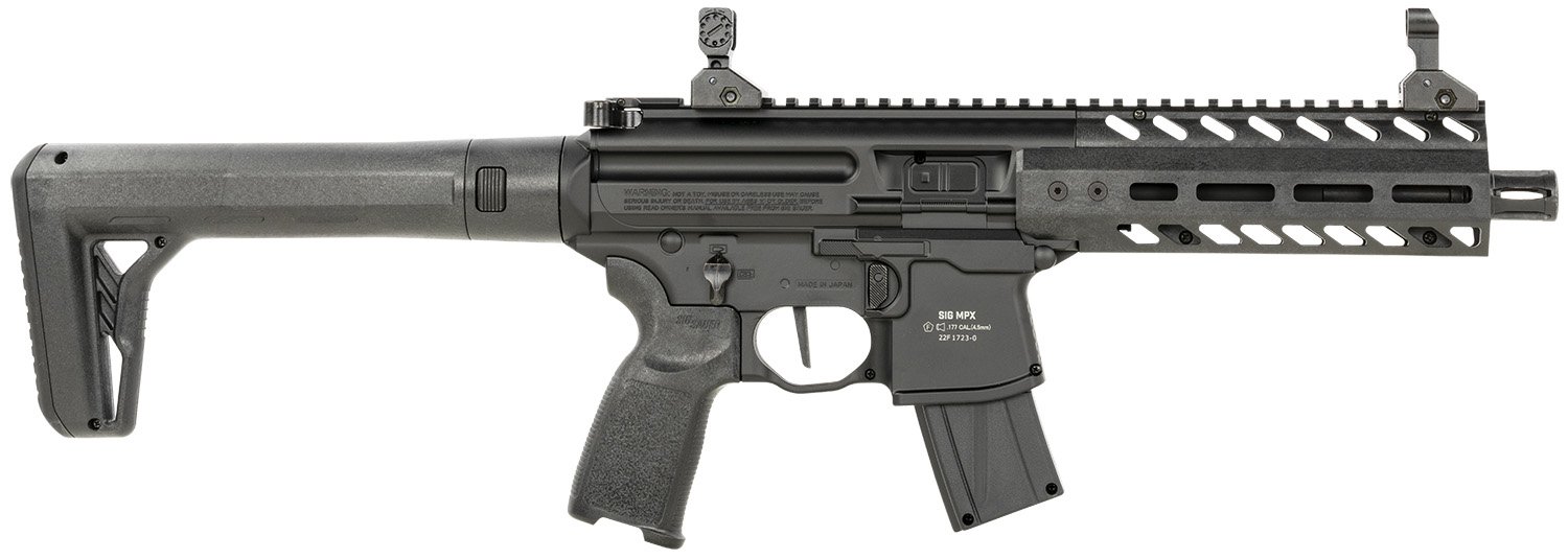 Sig MPX GEN II Air Rifle .177 Cal CO2 30rd Black - Sig Sauer - .177