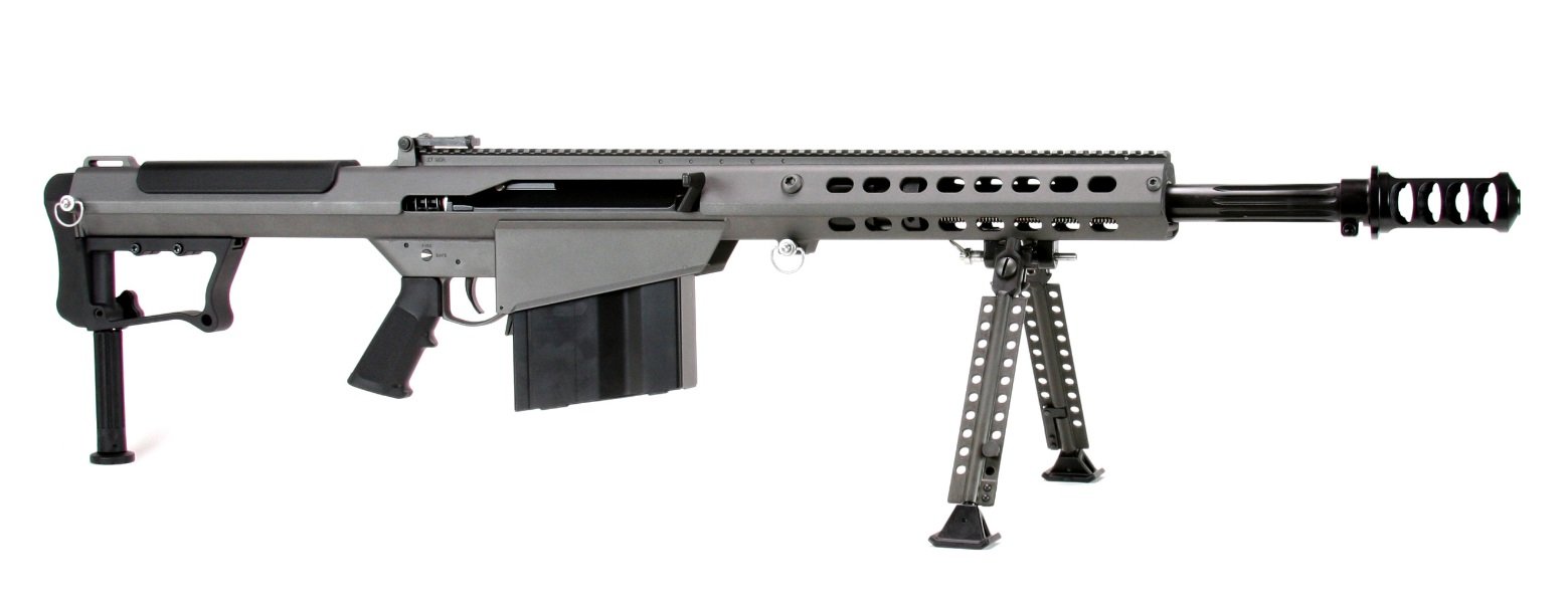 Barrett 18068 M107A1 50 BMG 20" 10+1 Tungsten Gray Cerakote Fixed with