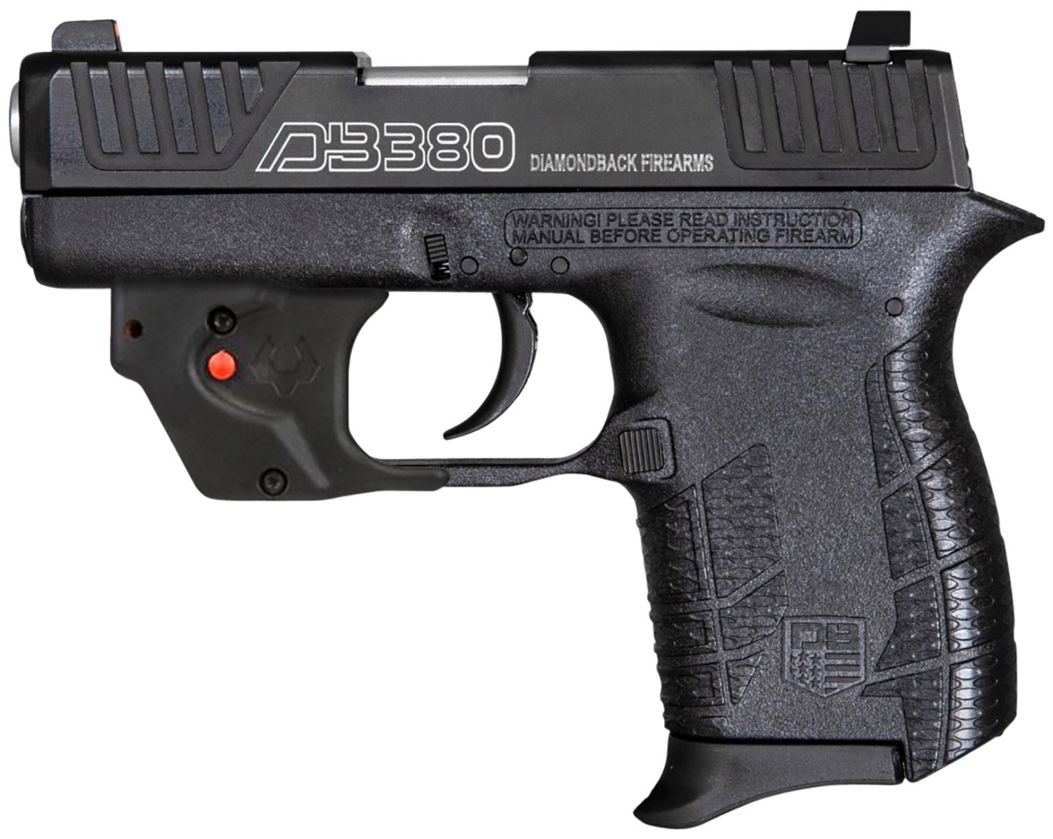 Buy Diamondback DB0101E002 DB380 Gen4 w/Laser Micro-Compact Frame 380 ACP... online