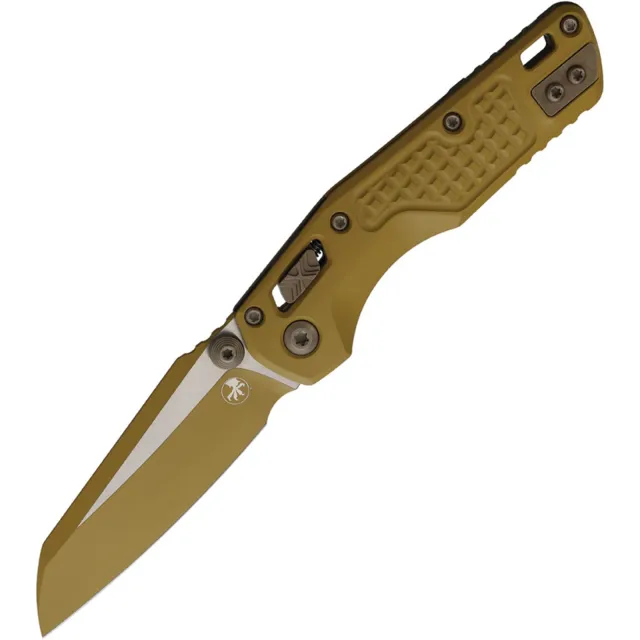 Microtech MSI Mini 210M-1FRCRA-Z23 3.19 In Wharncliffe RAL-8000 Aluminum