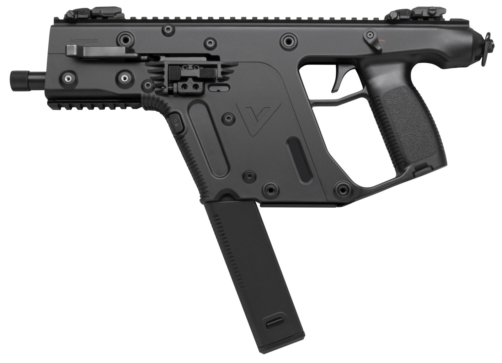 Kriss Vector Gen II SDP 9mm Black 17+1 Semi Auto Pistol - Kriss USA - 9mm